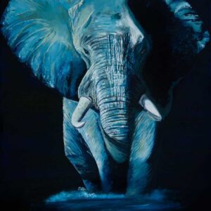 L'éléphant bleu - Ineke Indiogine